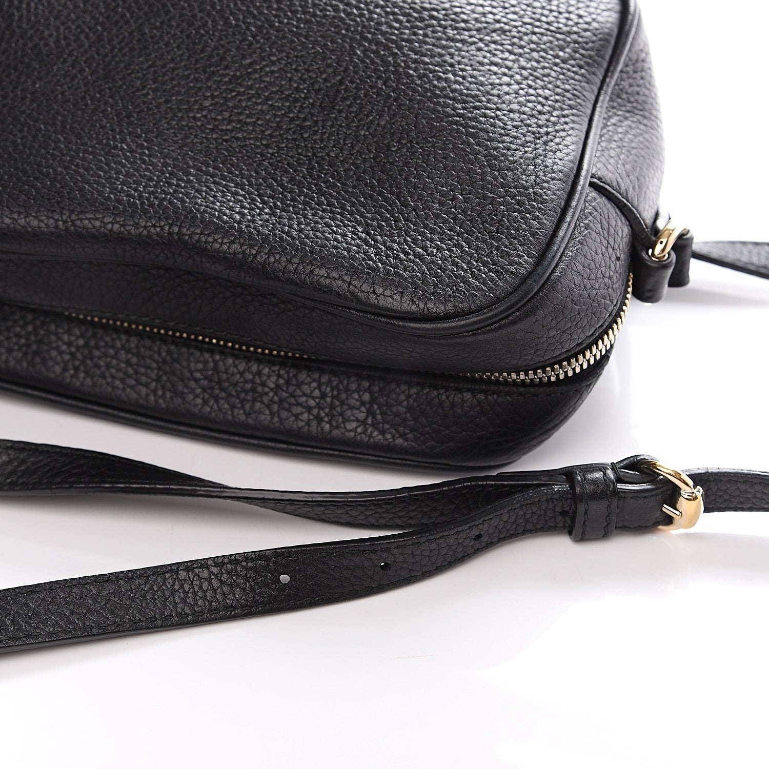 Gucci Pebbled Calfskin Small Soho Disco Bag Black 14 of 17