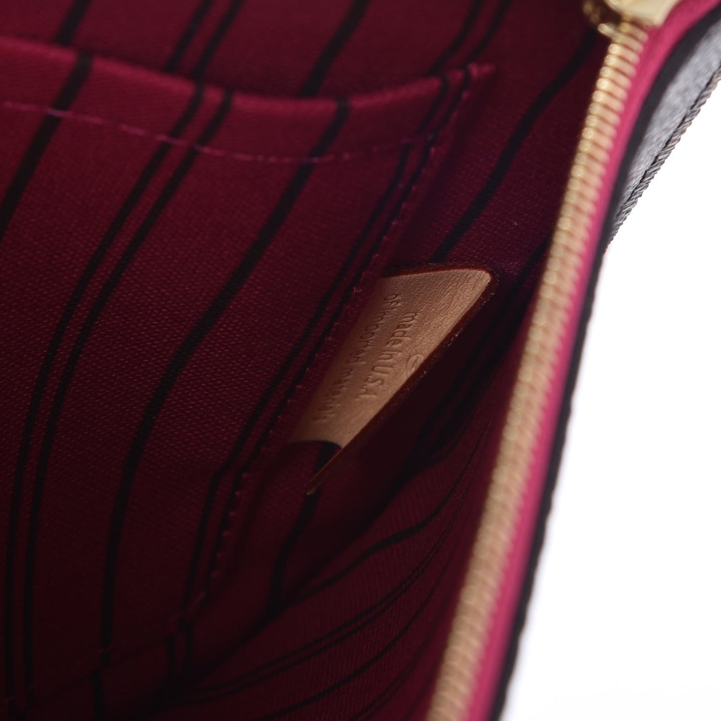 Monogram Neverfull MM GM Pochette Pivoine