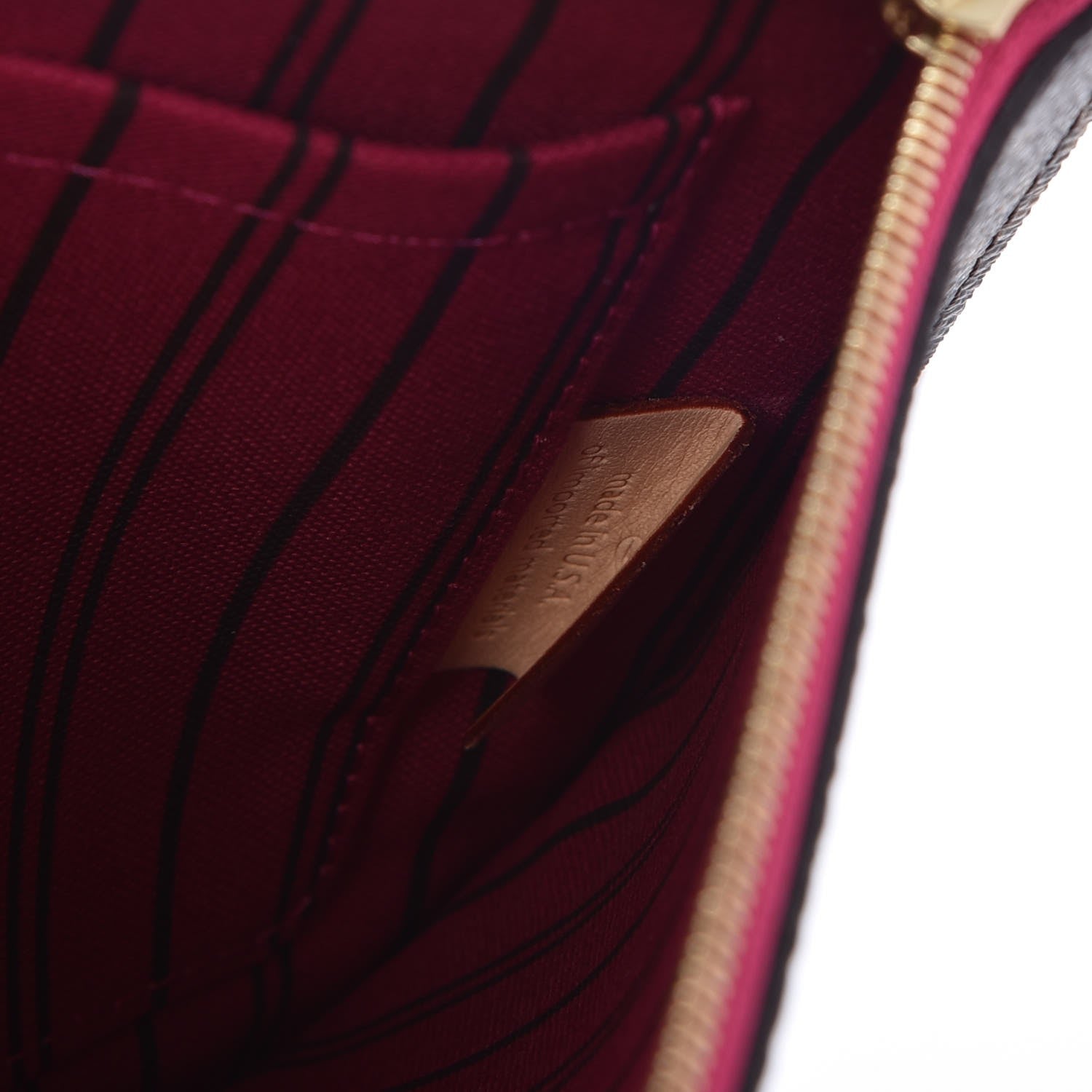 Louis Vuitton Monogram Neverfull MM GM Pochette Pivoine 7 of 8