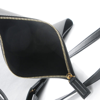 Saint Laurent Calfskin Large Shopping Tote Black 7 of 11