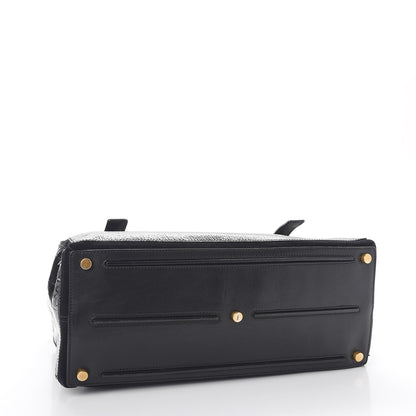 Saint Laurent Pony Hair Patent Large Muse Two Black 4 of 8