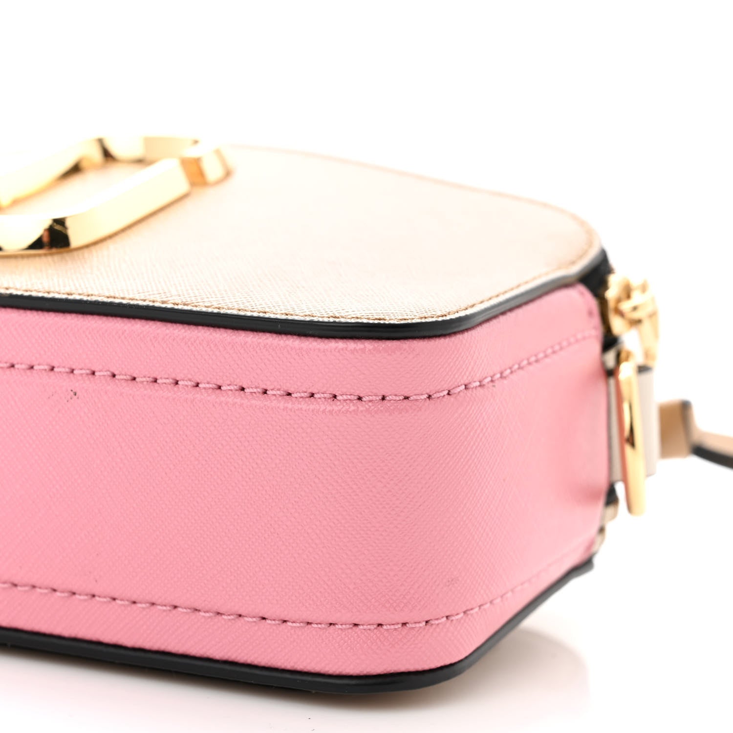 Marc Jacobs Saffiano Small Snapshot Camera Bag Beige Multicolor 11 of 12