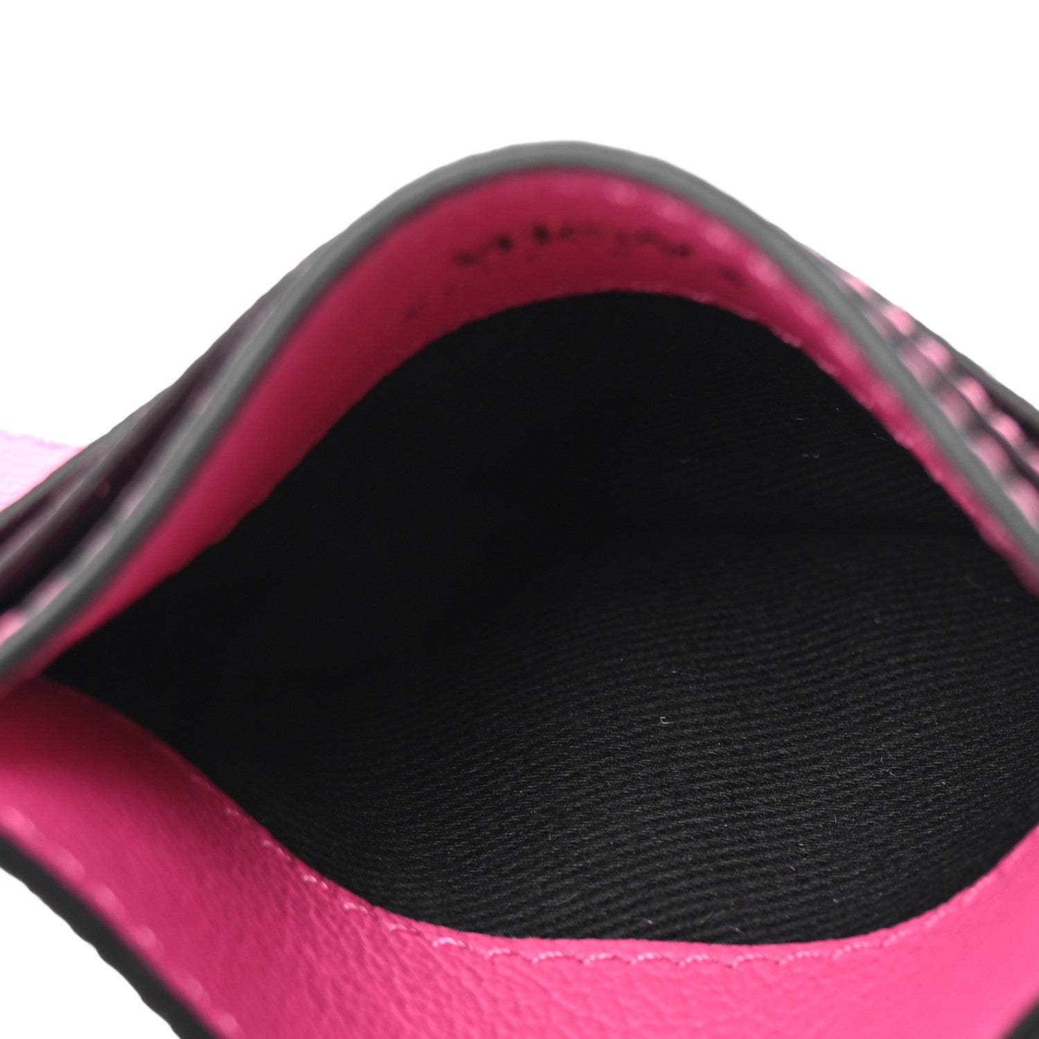 Versace Calfskin Medusa Card Holder Dark Pink 5 of 7