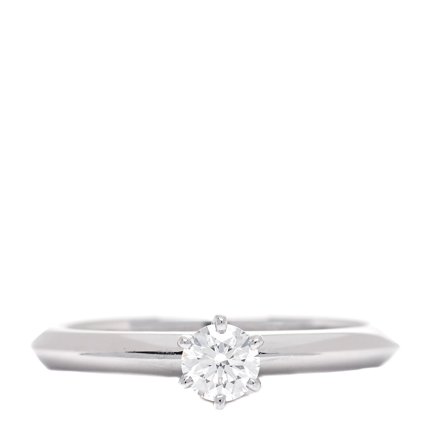 Platinum Diamond .22ct Solitaire Engagement Ring 49 5