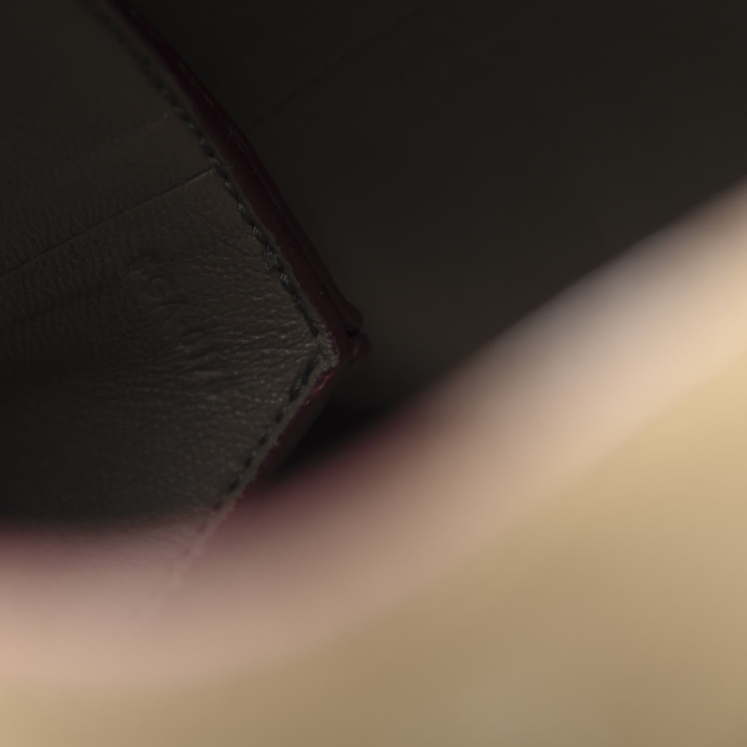 Celine Calfskin Suede All Soft Shoulder Bag Burgundy 8 of 17