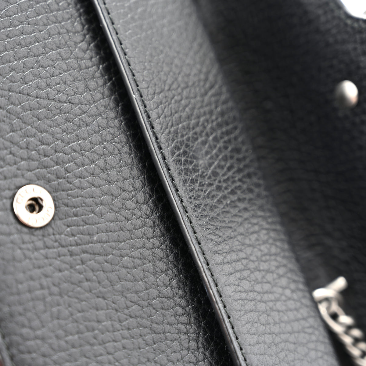 Calfskin Super Mini Dionysus Shoulder Bag Black