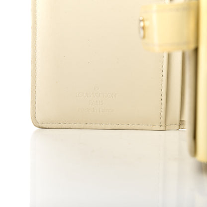 Louis Vuitton Vernis French Purse Wallet Perle 6 of 9
