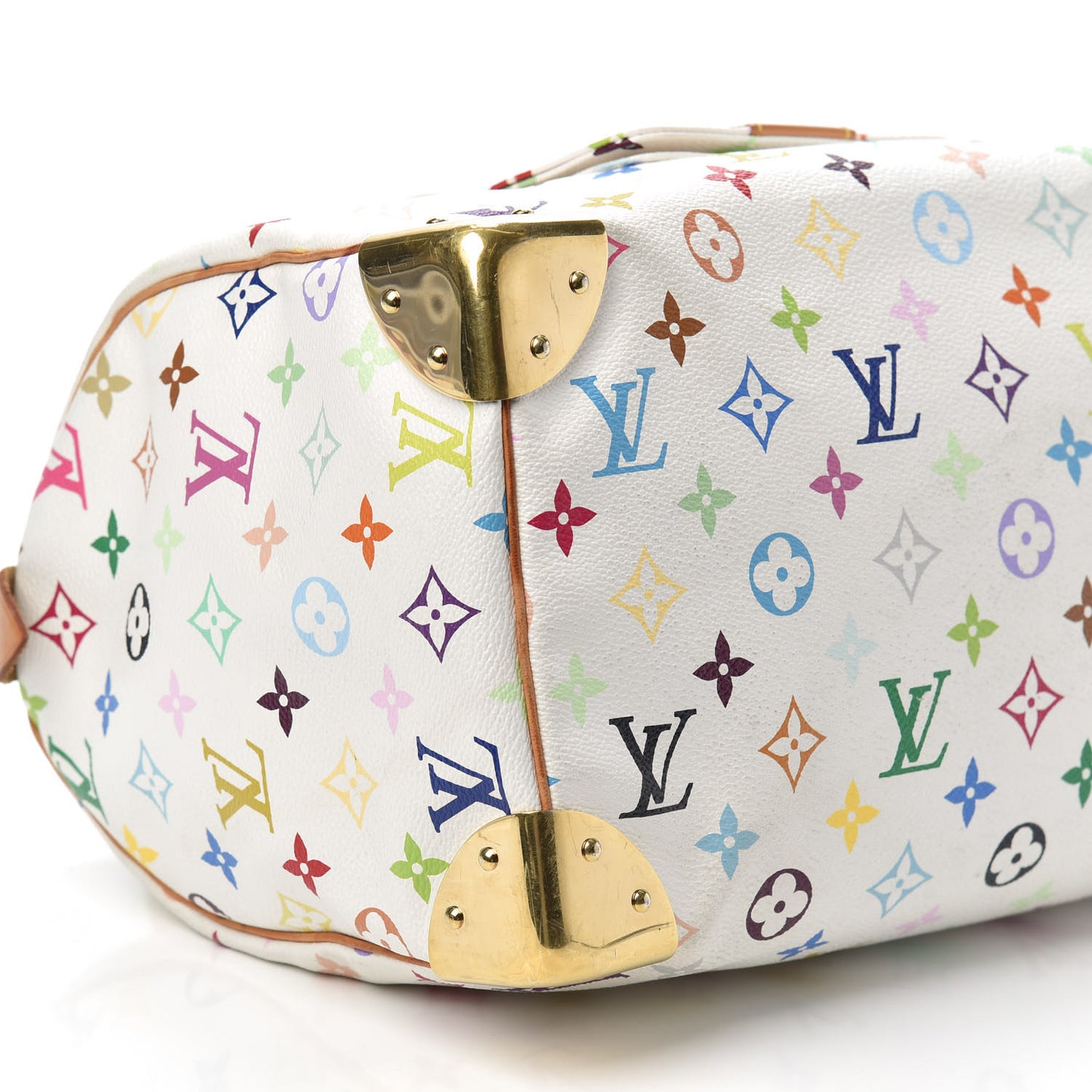 Monogram Multicolor Speedy 30 White