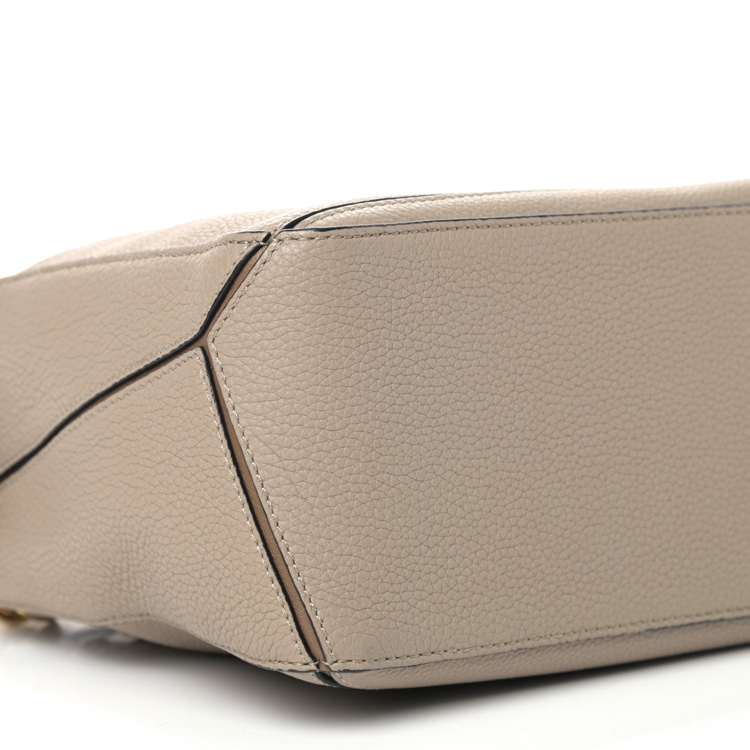 Loewe Grained Calfskin Small Puzzle Bag Sand Mink 5 of 9
