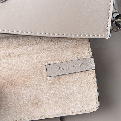 Chloe Suede Calfskin Mini Faye Shoulder Bag Motty Grey 6 of 9