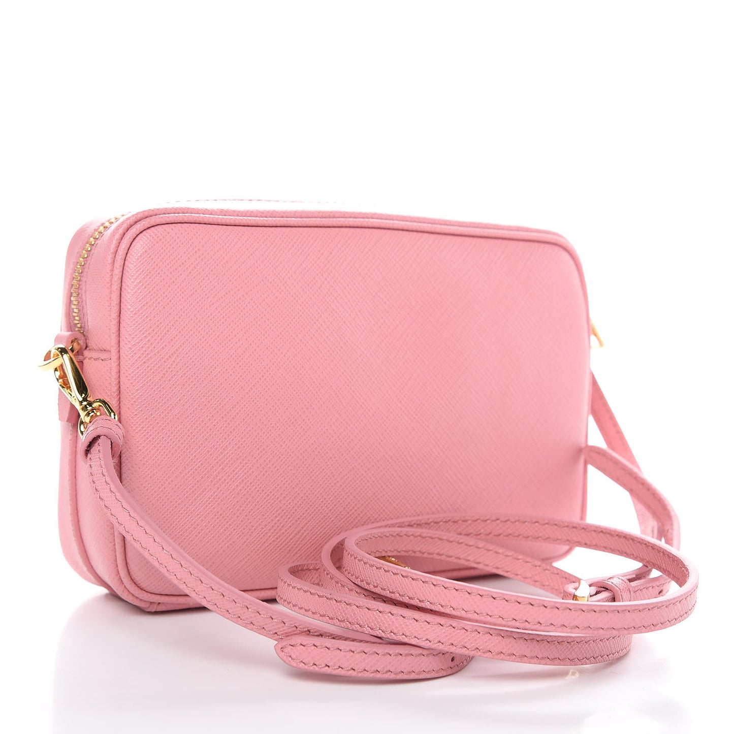 Saffiano Mini Camera Crossbody Petalo