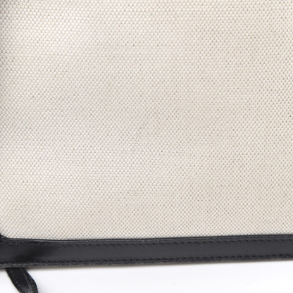 Balenciaga Cotton Canvas Pochette Crossbody Bag Black 17 of 18