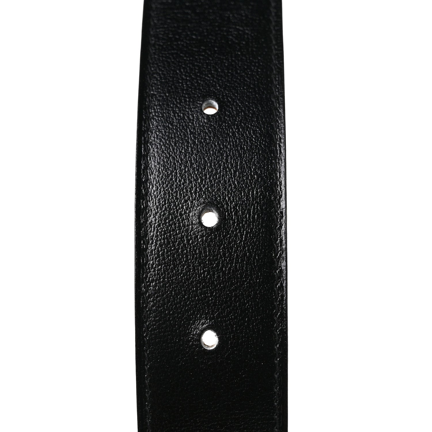 Hermes Swift Togo So Black 32mm H Belt 80 Black Gold 3 of 5