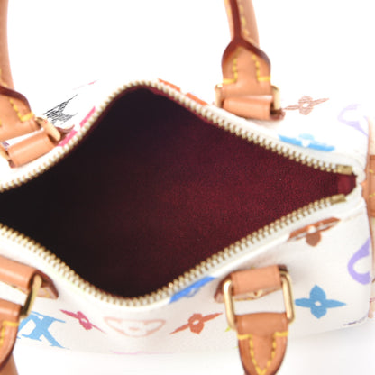 Louis Vuitton Monogram Multicolor Mini Sac HL Speedy White 5 of 9