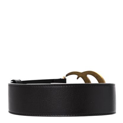 Gucci Moon Calfskin Double G 40mm Belt 105 42 Dark Cocoa 2 of 5