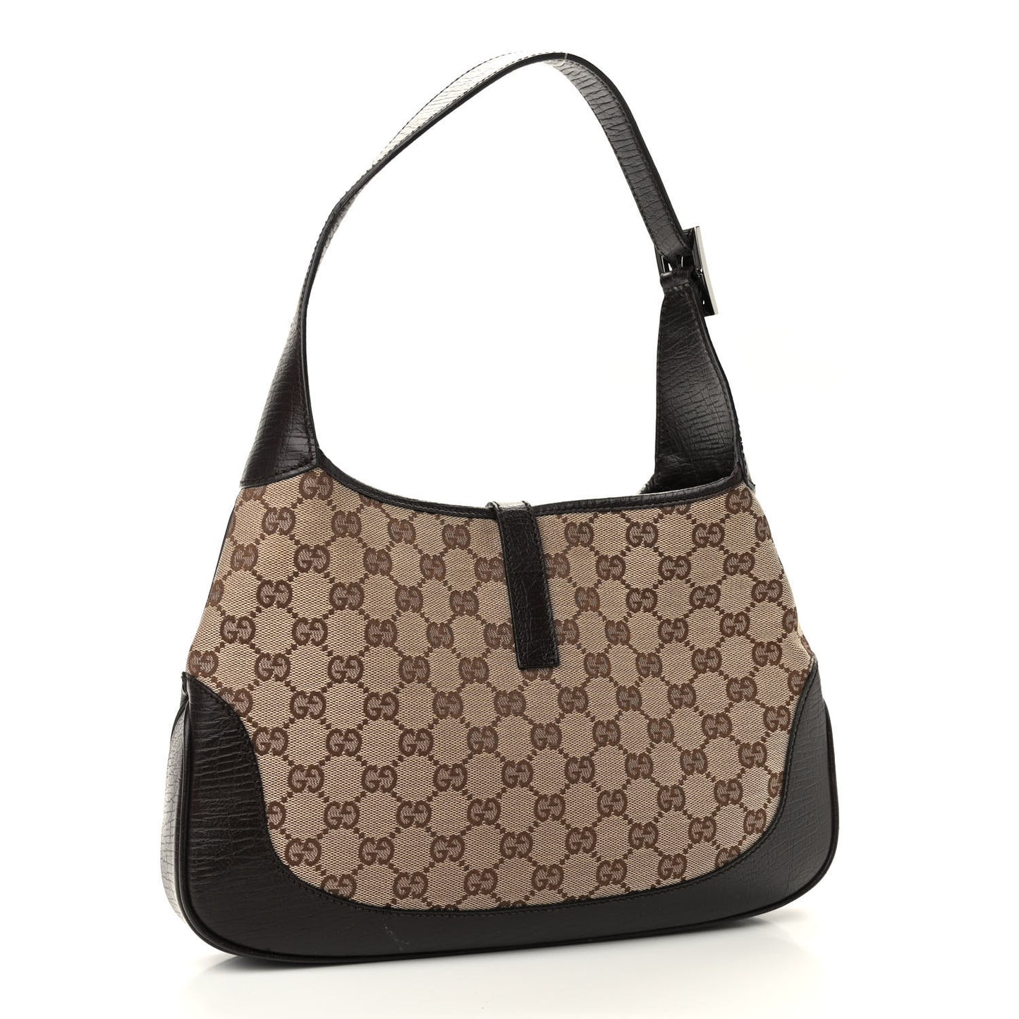 Monogram Web Jackie O Hobo Dark Brown