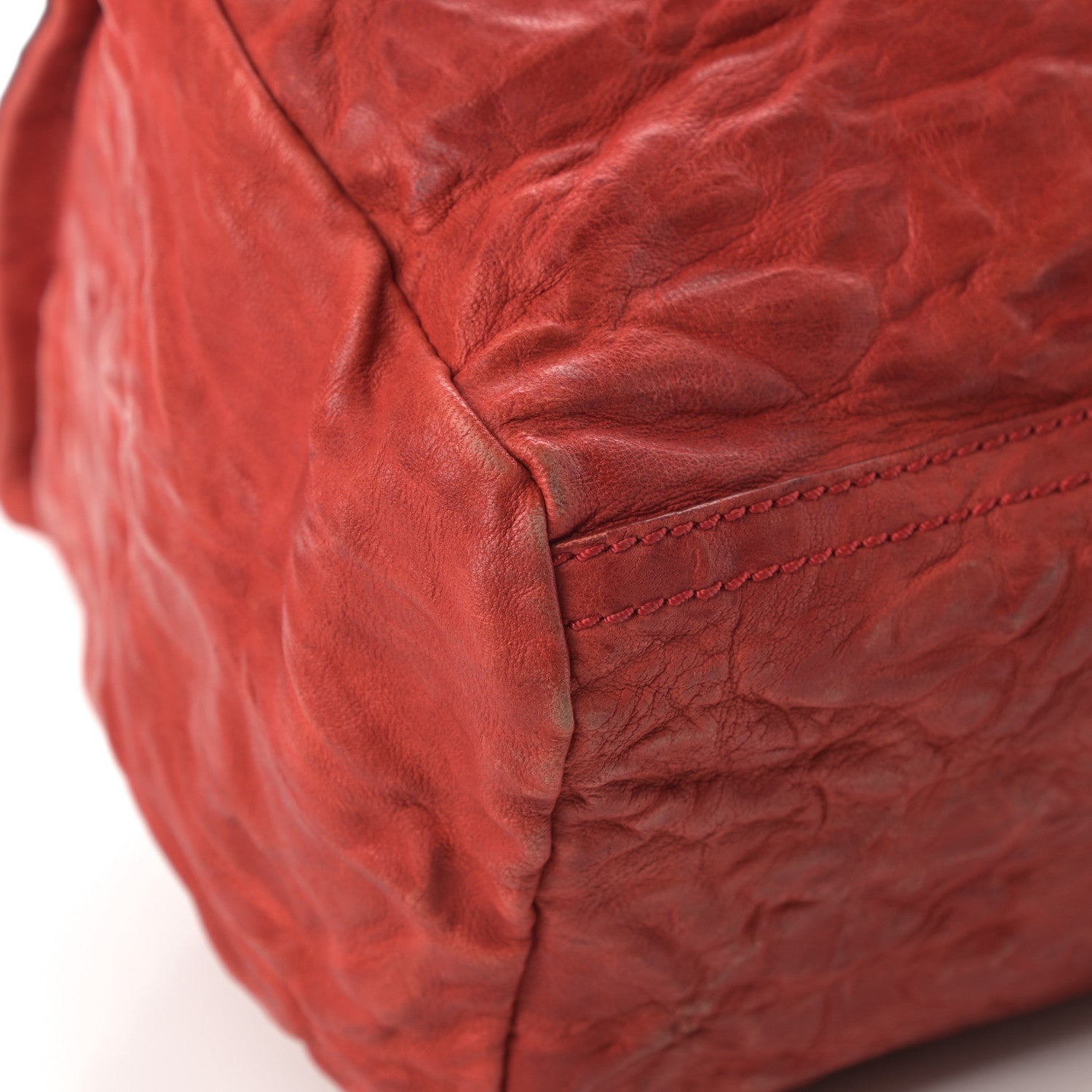 Givenchy Tumbled Sheepskin Small Pandora Red 9 of 13