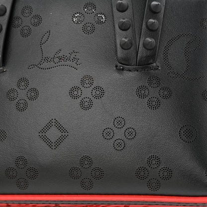 Christian Louboutin Calfskin Loubinthesky Nano Cabata Tote Black 11 of 12