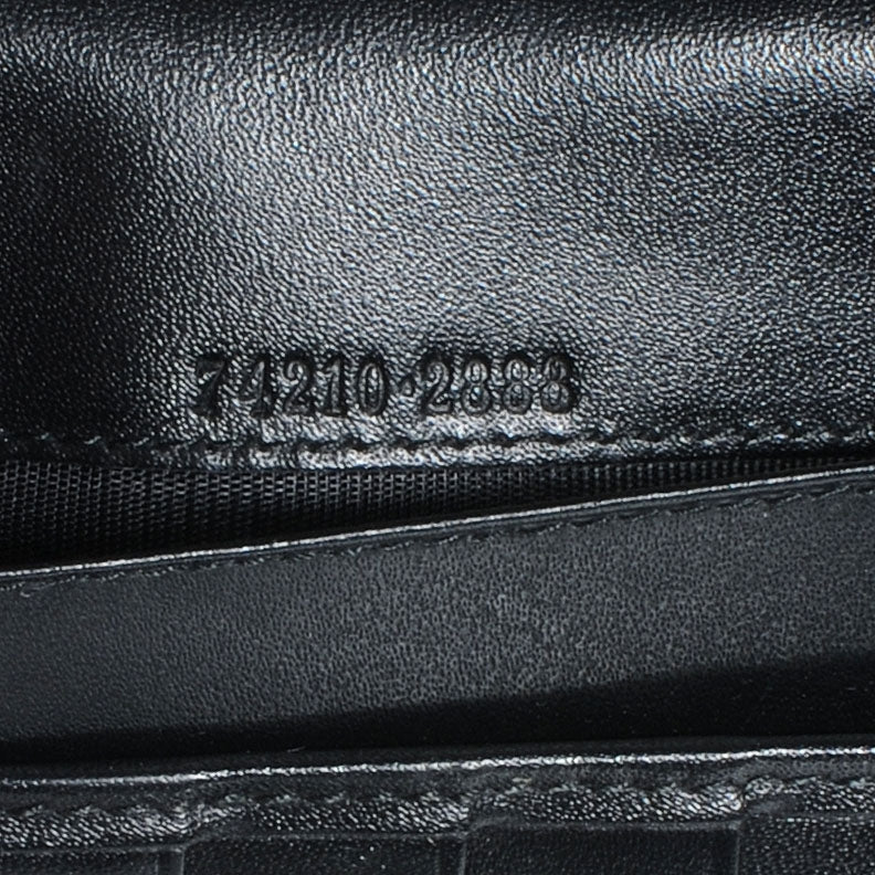 Monogram GG Continental Wallet Black