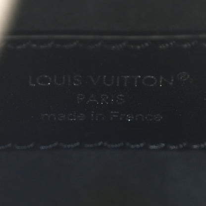 Louis Vuitton Calfskin Debossed Monogram Side Trunk Black 6 of 9