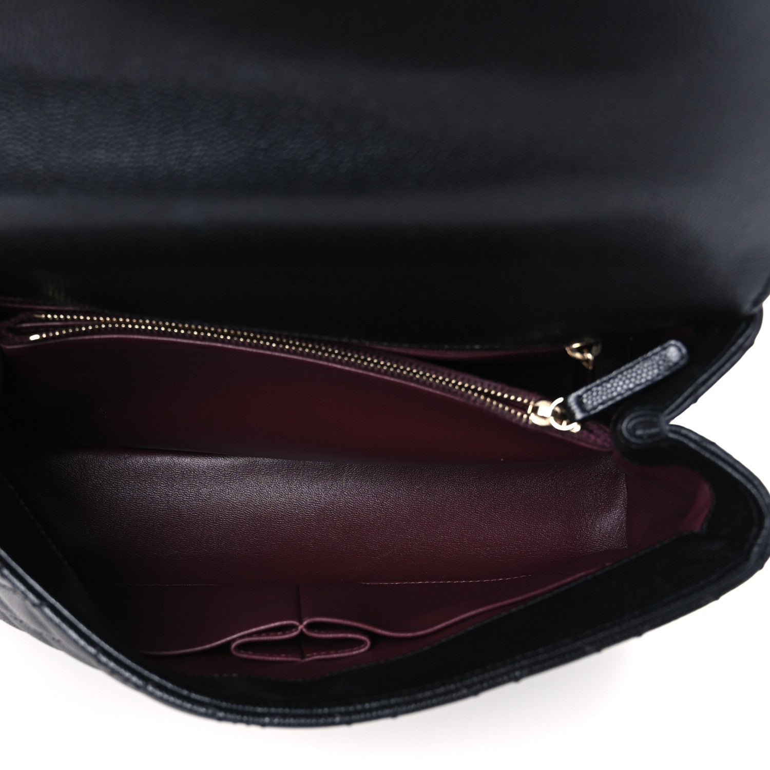 Chanel Caviar Quilted Small Coco Handle Flap Black 5 of 11