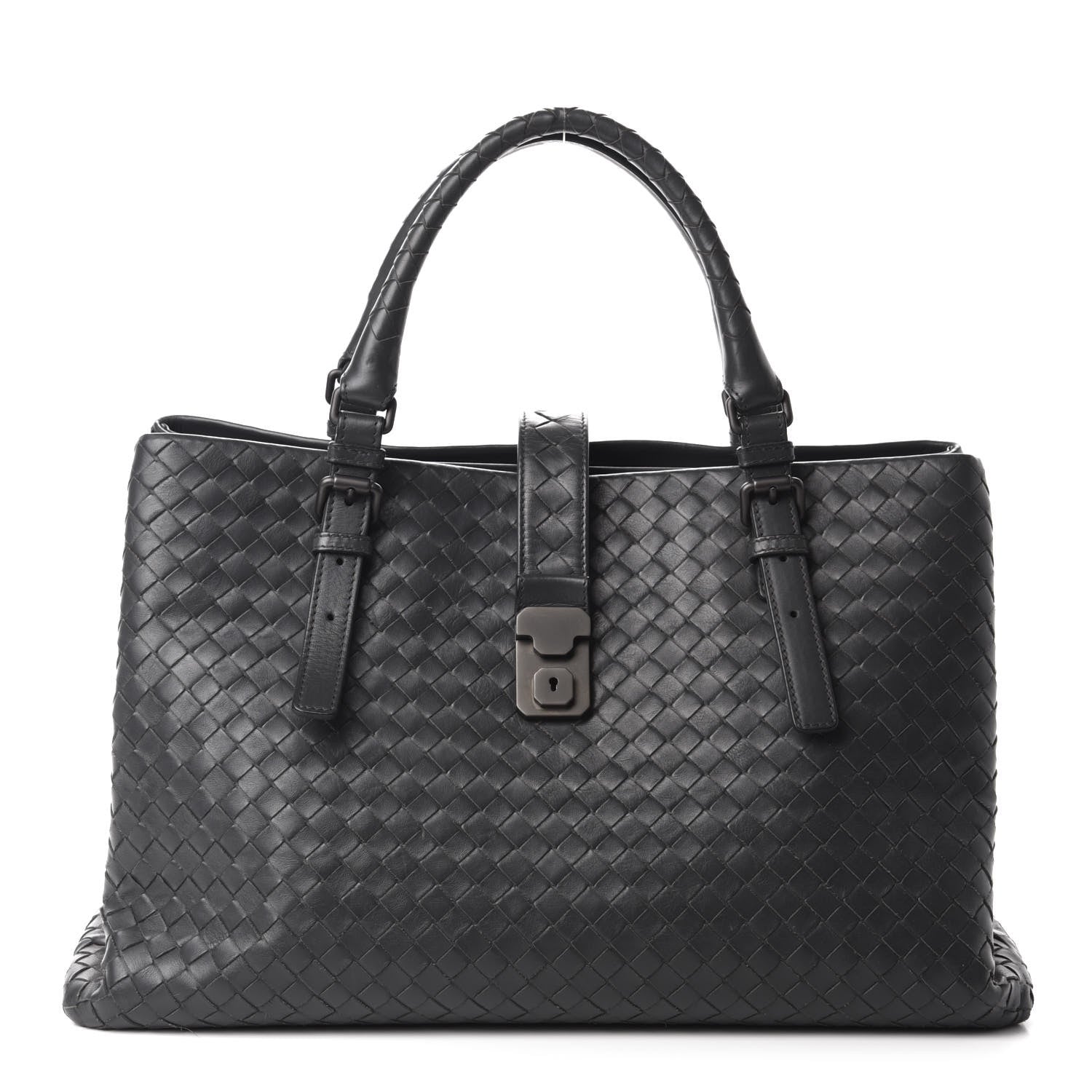 Bottega Veneta Nappa Intrecciato Medium Roma Tote Shadow 1 of 9