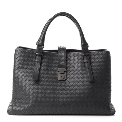 Bottega Veneta Nappa Intrecciato Medium Roma Tote Shadow 1 of 9