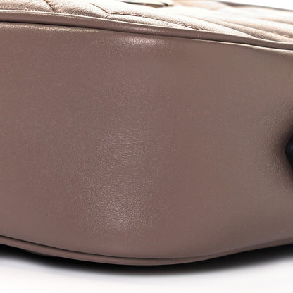 Gucci Calfskin Matelasse Mini GG Marmont Chain Shoulder Bag Porcelain Rose 8 of 8