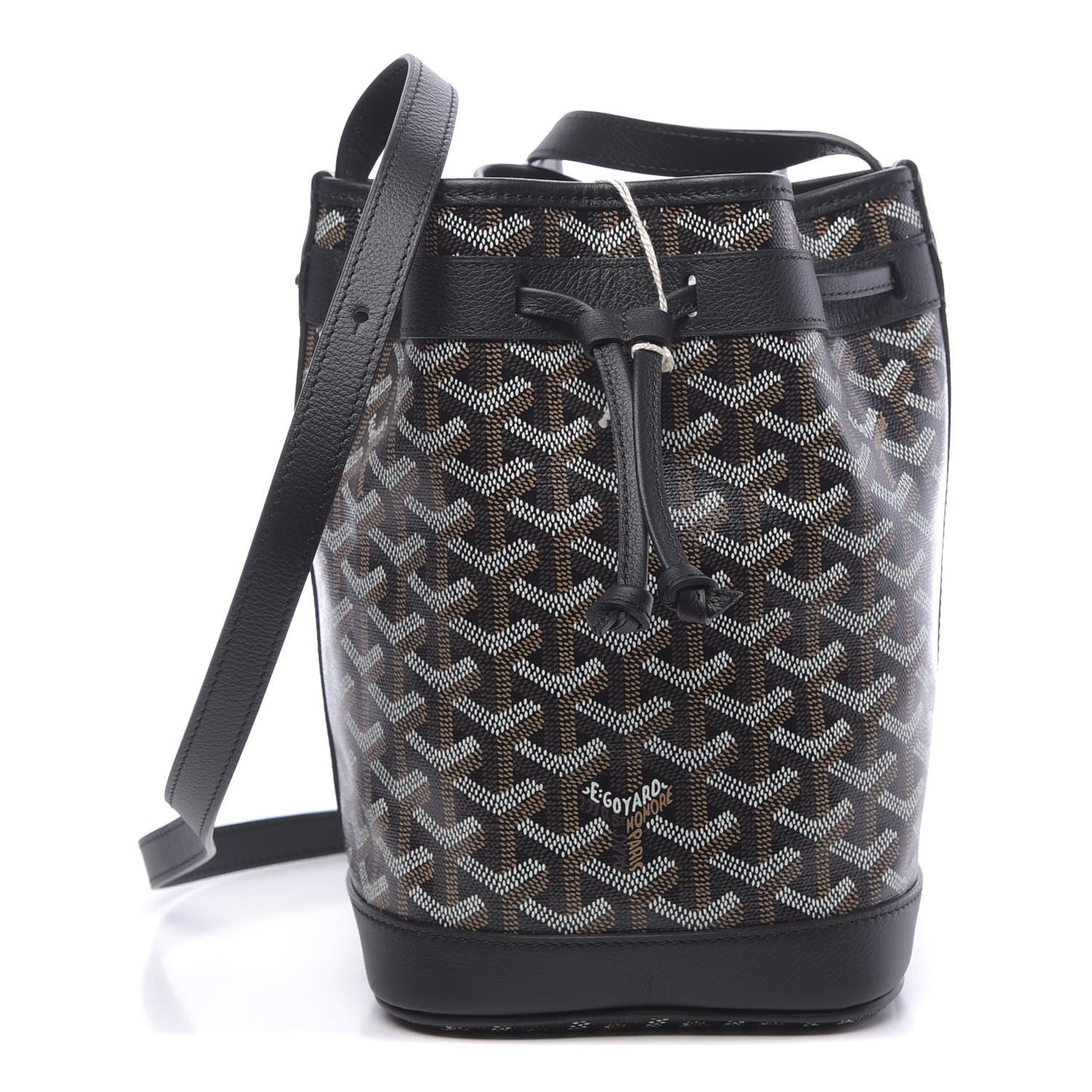 Goyardine Petit Flot Black