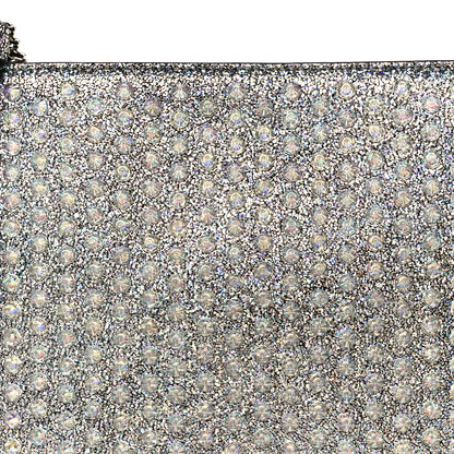 Christian Louboutin Nappa Mica Studded Loubiclutch Silver 8 of 10