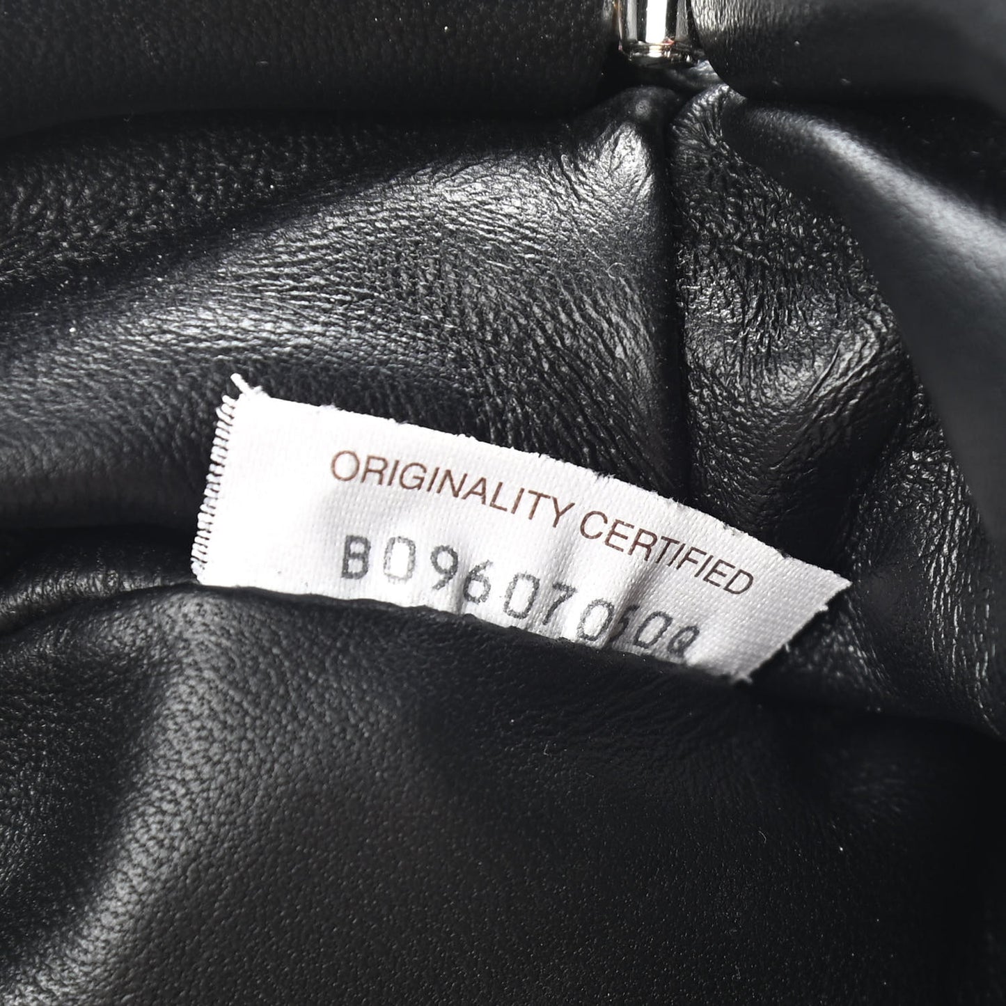 Nappa Intrecciato The Mini Pouch Black