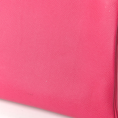 Hermes Epsom Candy Kelly Retourne 35 Rose Tyrien Rubis 13 of 14