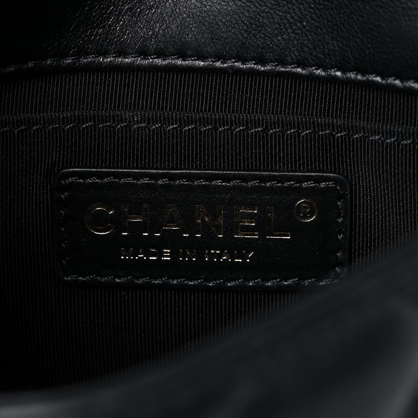 Lambskin Quilted Mini My Precious Flap Black