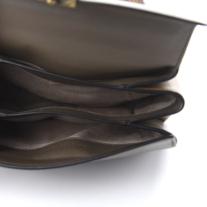 Bottega Veneta Nappa Small Multicolor Piazza Bag Steel New Cigar 5 of 10