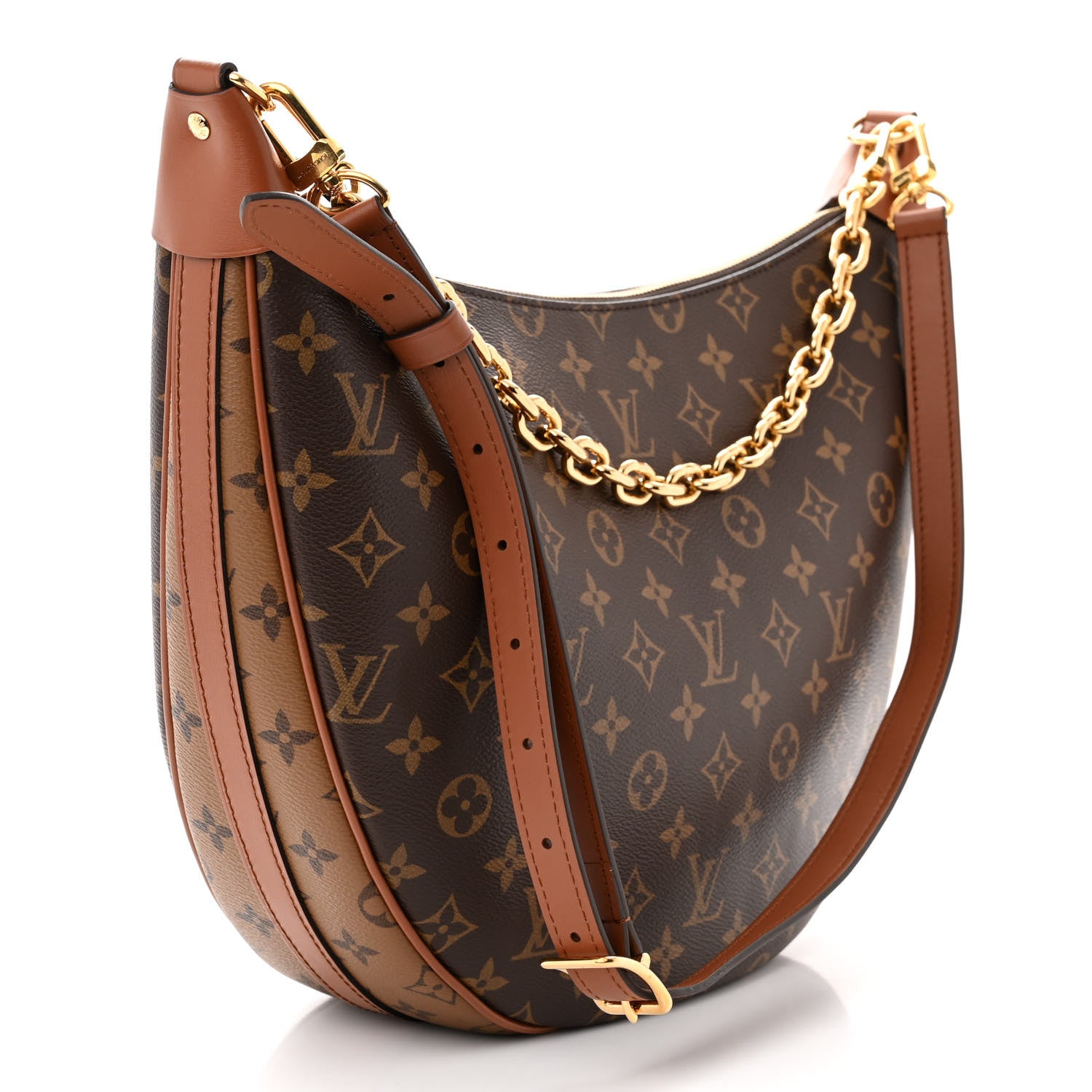 Louis Vuitton Reverse Monogram Loop Hobo 3 of 10
