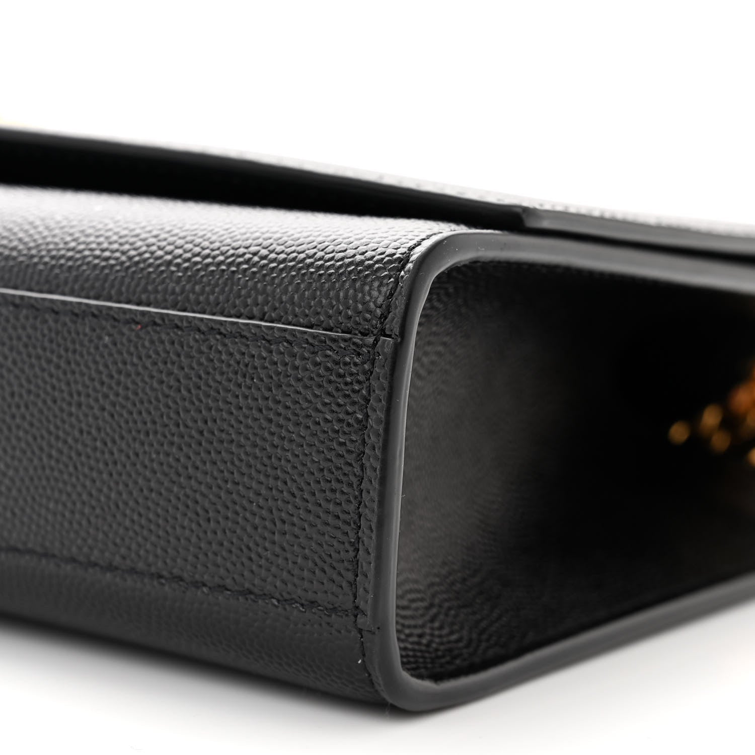 Saint Laurent SAINT LAURENT Grain De Poudre Medium Classic Monogram Kate Satchel Black 10 of 11