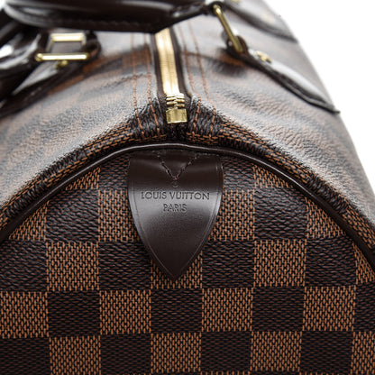 Louis Vuitton Damier Ebene Speedy 35 6 of 14