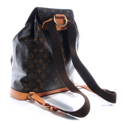 Louis Vuitton Monogram Montsouris GM Backpack 3 of 8
