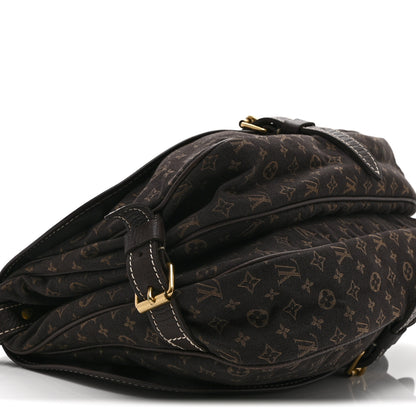 Louis Vuitton Monogram Mini Lin Saumur Ebene 10 of 11