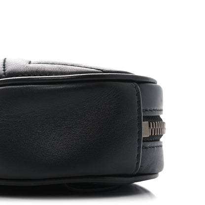 Gucci Calfskin Matelasse GG Marmont Belt Bag 95 38 Black 10 of 10