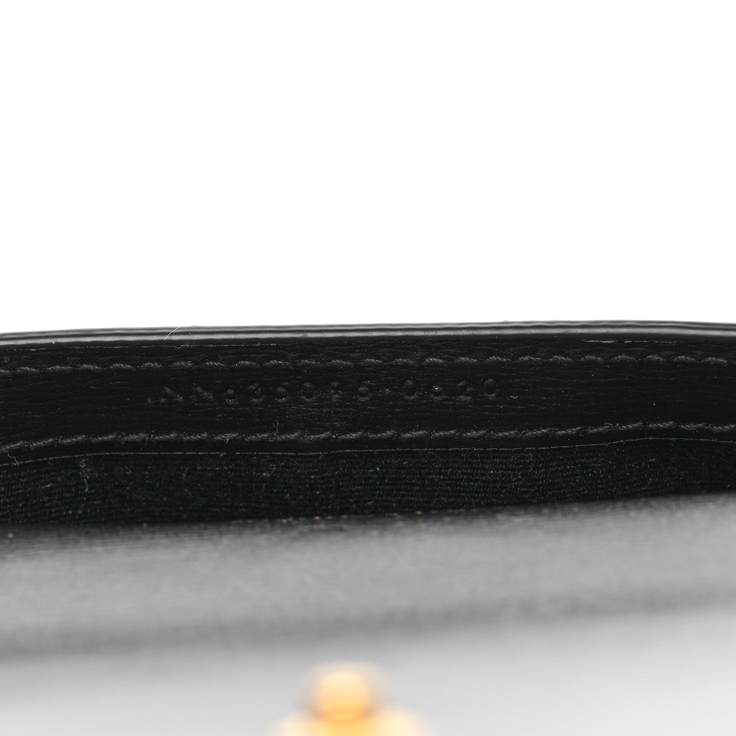 Saint Laurent Smooth Calfskin Monogram Phone Holder Crossbody Black 7 of 8