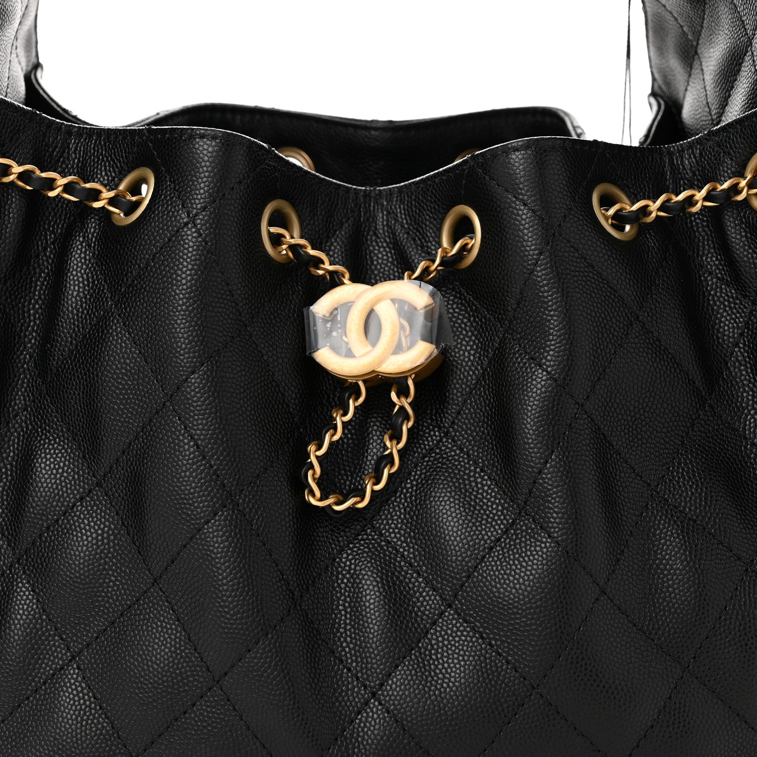 Chanel Caviar Quilted Small Chanel 25 Handbag Black 8 of 11