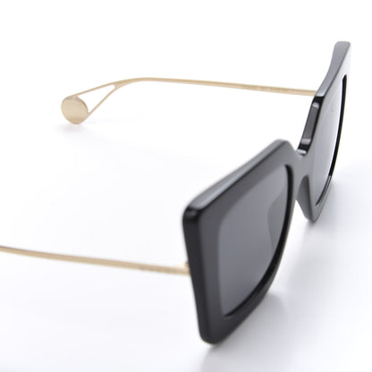 Gucci Acetate Oversize Square Frame GG0435S Sunglasses Black 6 of 8