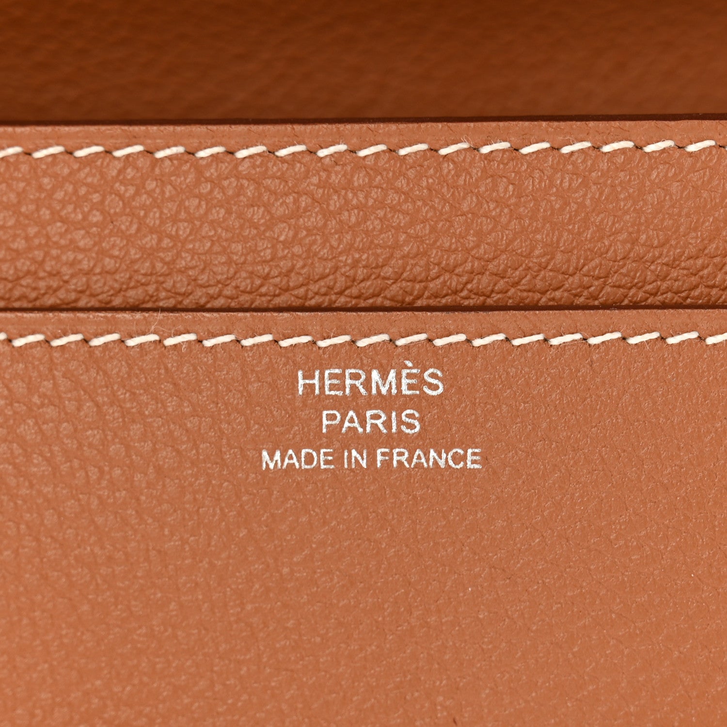 Hermes Evercolor Constance Wallet To Go Gold 7 of 13