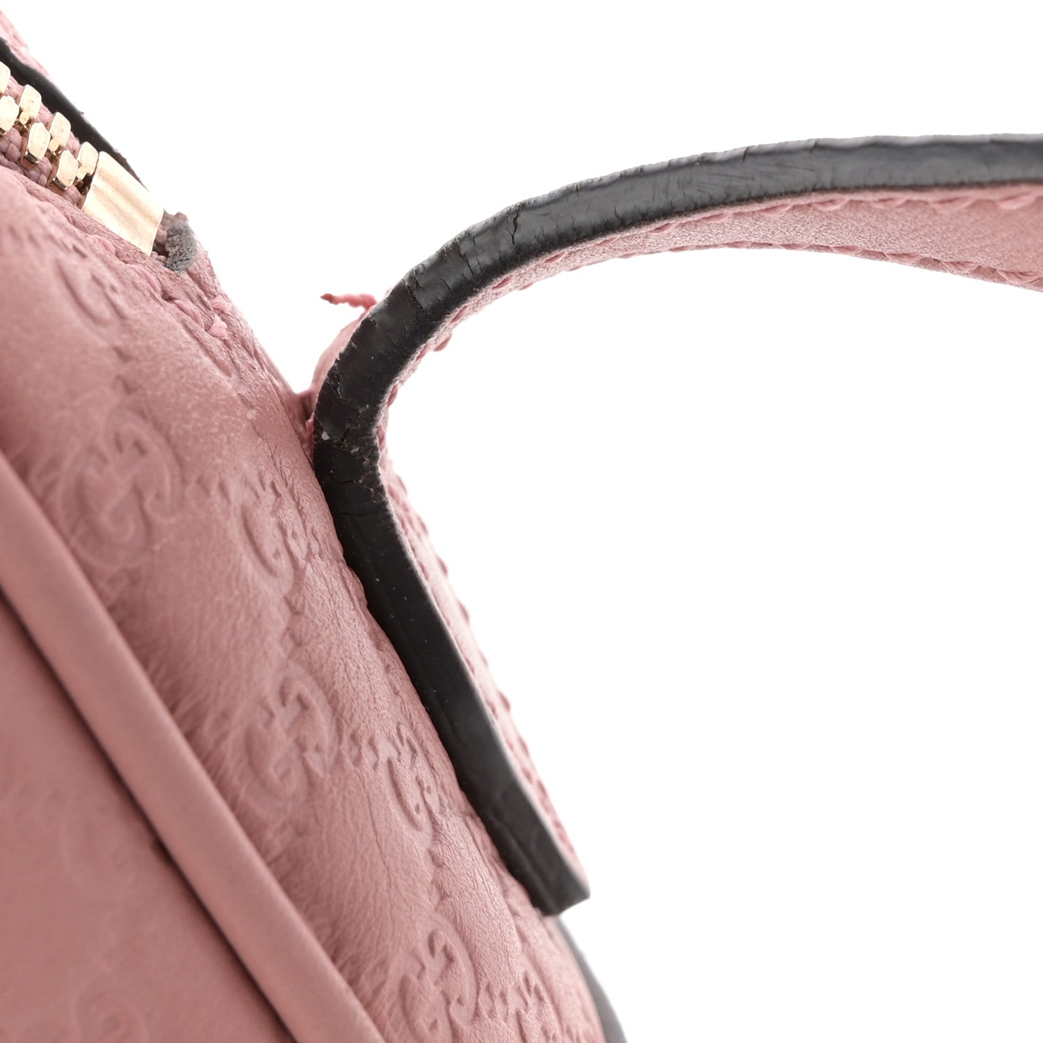 Gucci Soft Microguccissima Mini Bree Messenger Bag Soft Pink 11 of 12