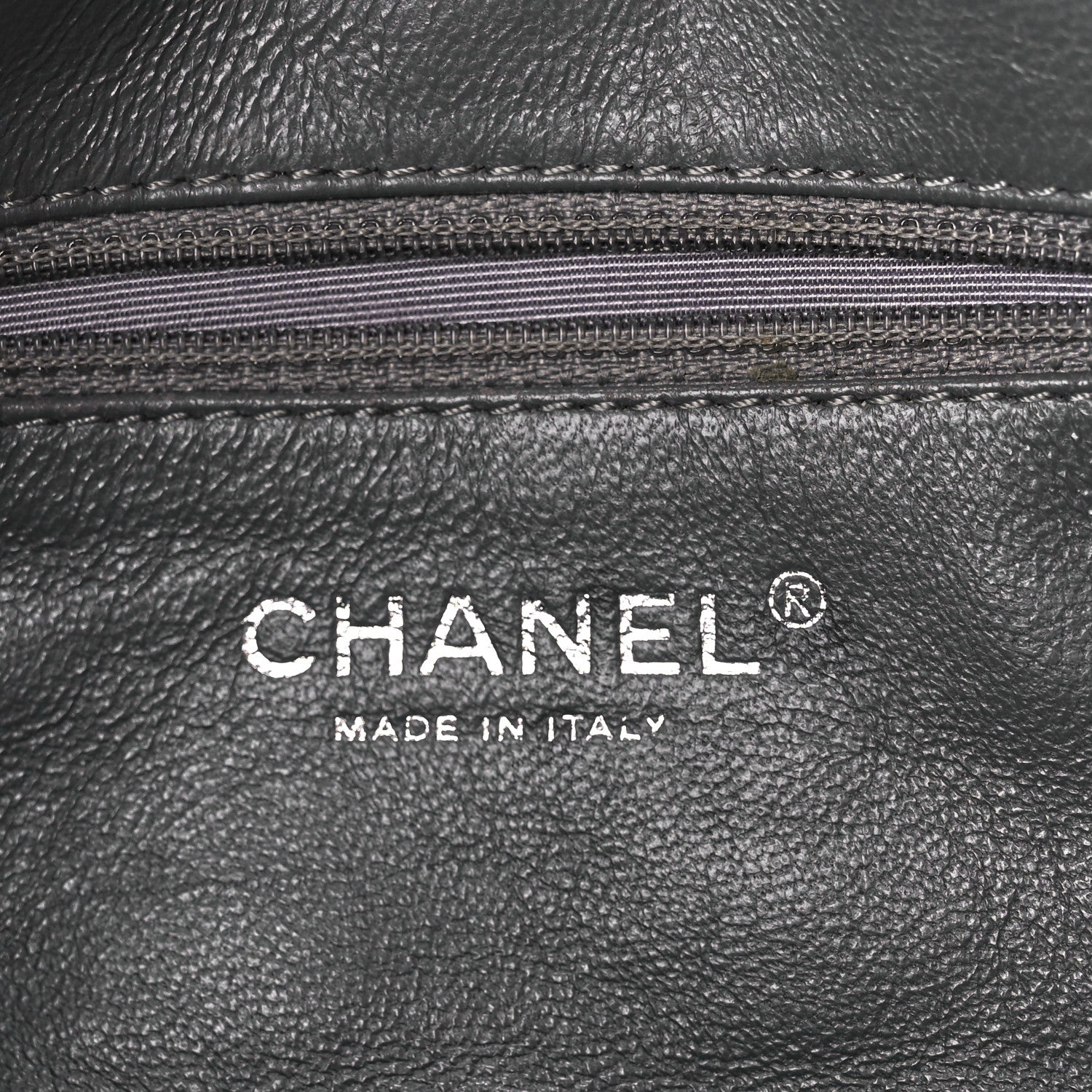 Chanel Aged Calfskin Quilted Medium Reissue Camera Case Grey 7 of 13