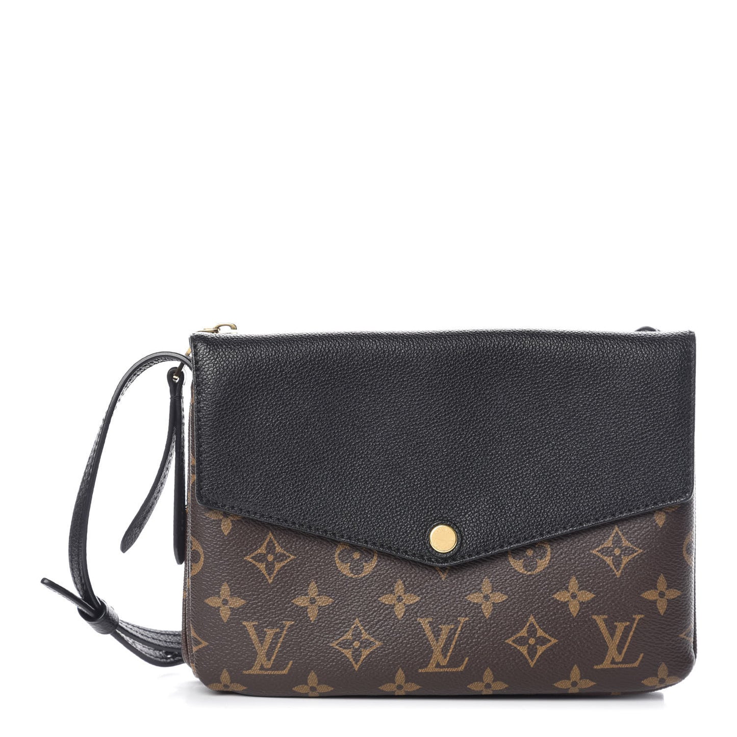 Monogram Twice Pochette Black