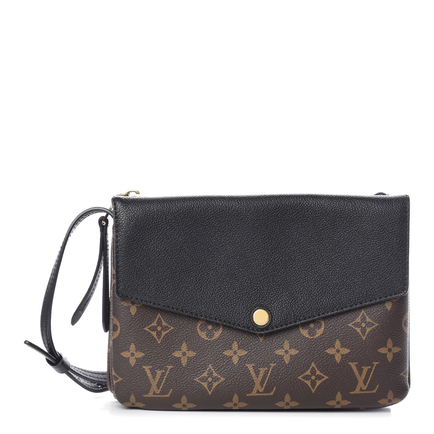 Louis Vuitton Monogram Twice Pochette Black 1 of 12