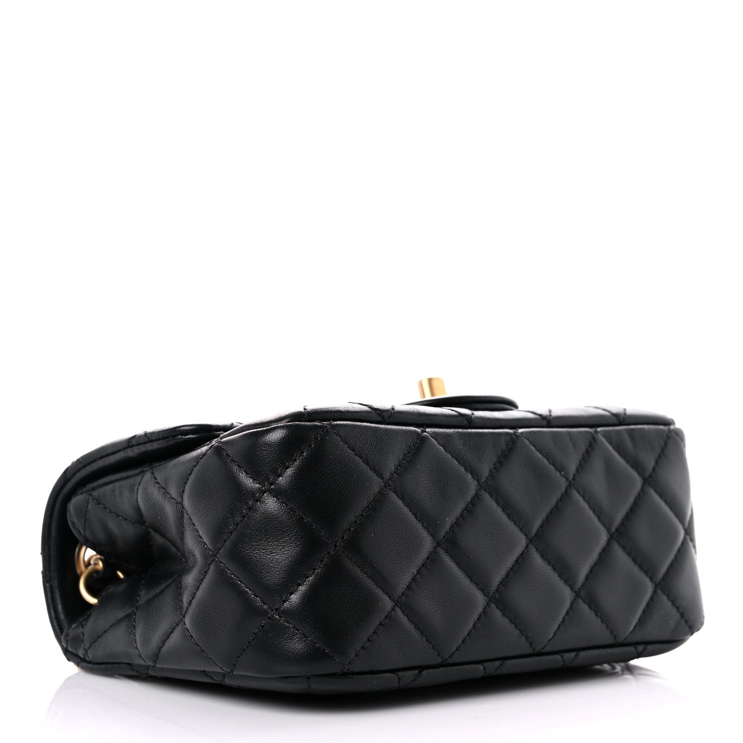 Chanel Lambskin Quilted Mini Pearl Crush Flap Black 4 of 9