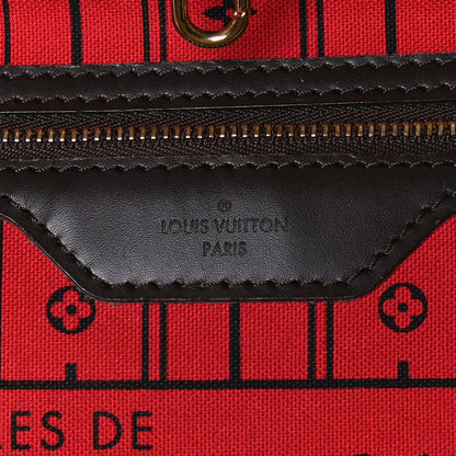 Louis Vuitton Damier Ebene Neverfull MM 7 of 11